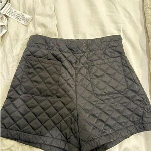 Mayoral Quilted Black Kids Shorts